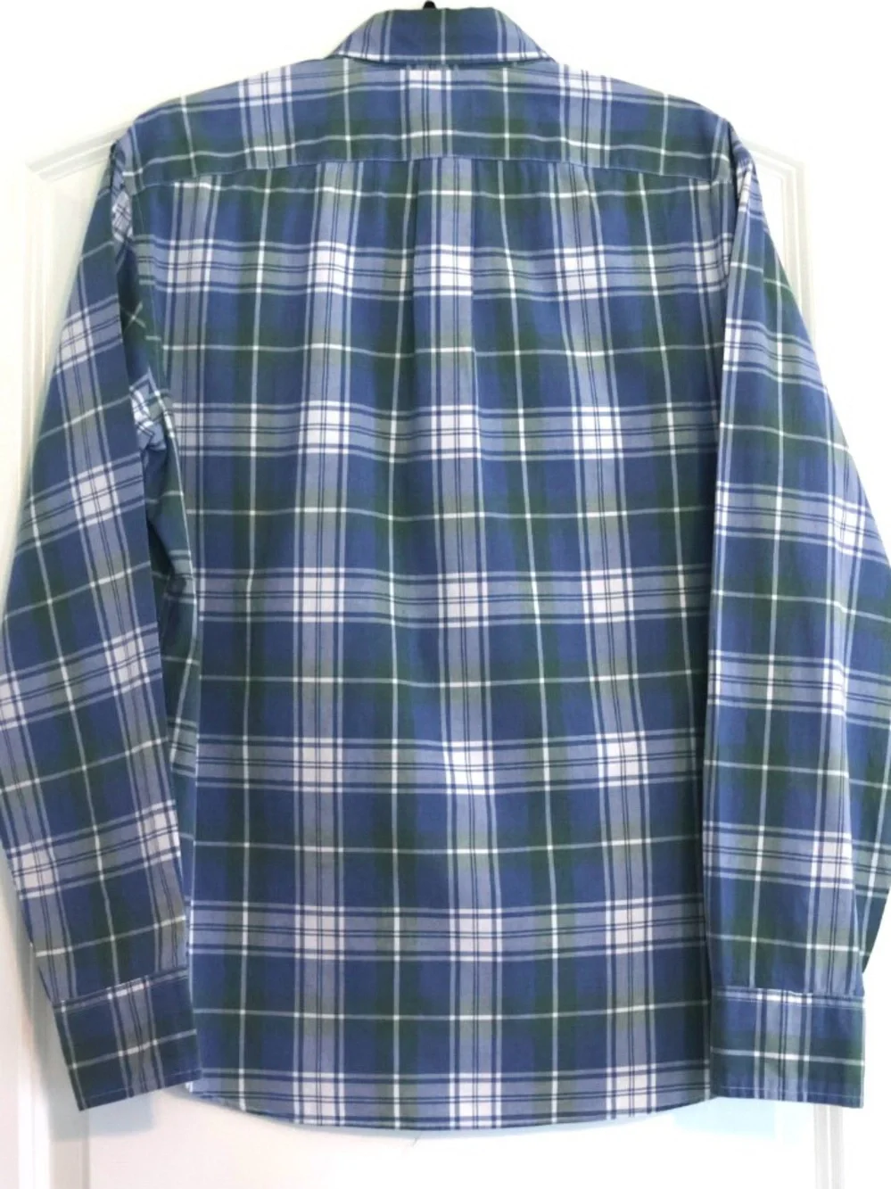 J.Crew Secret Wash Slim Untucked Plaid Organic Cotton Shirt Men’s M